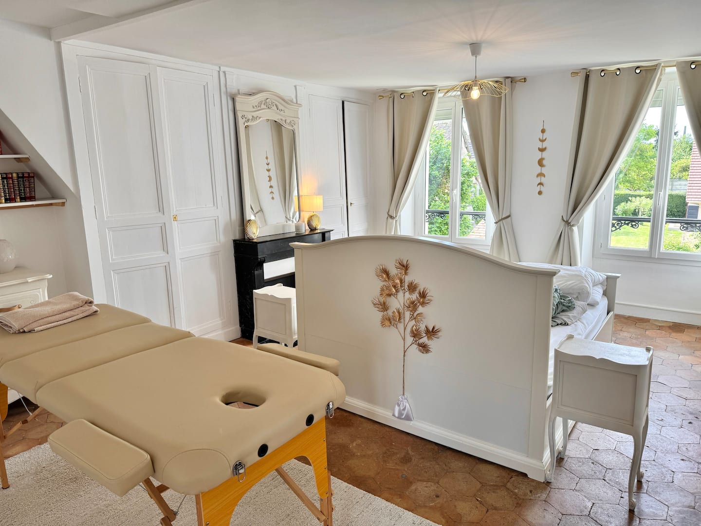 Chambre 1 avec lit queen size