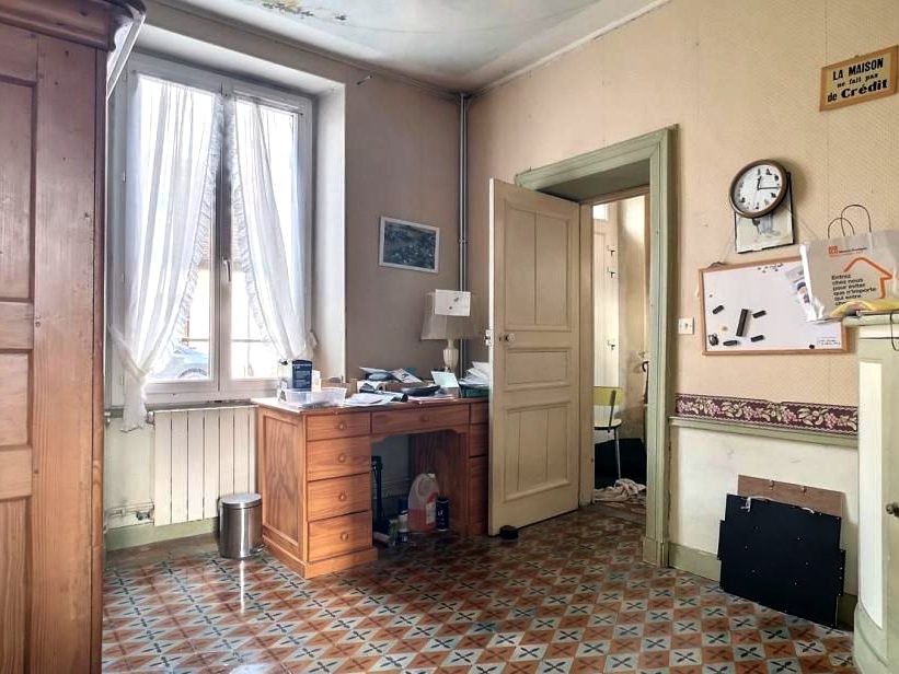 Le vestiaire avant les travaux